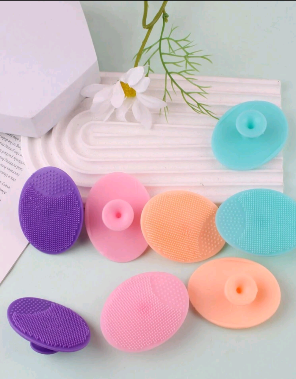 2Pcs Face Cleaning Brush