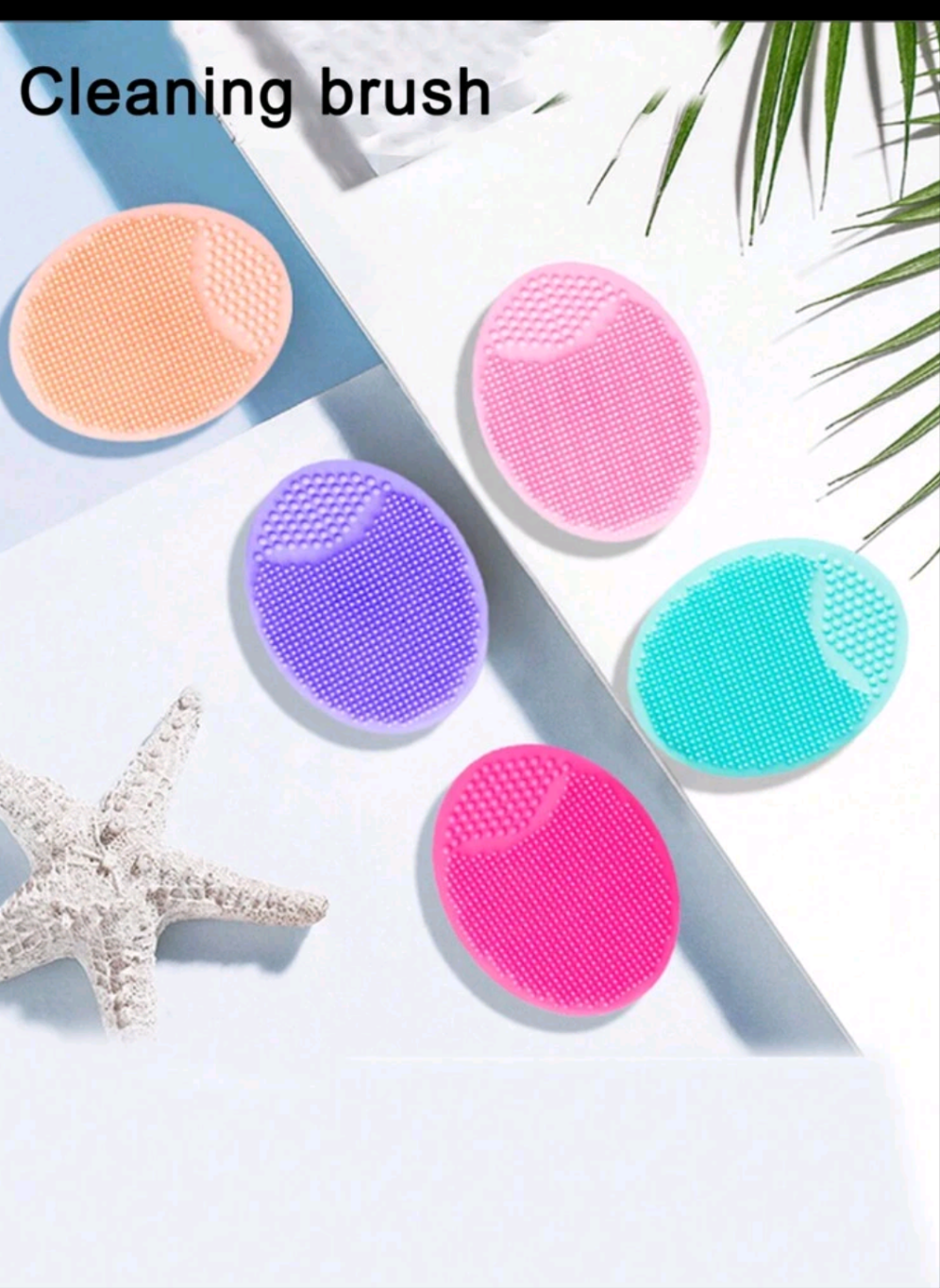 2Pcs Face Cleaning Brush