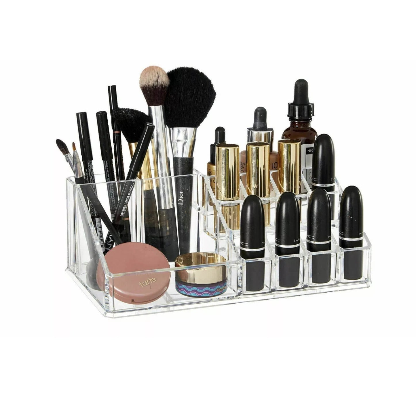 16 Slot Acrylic Cosmetic Organiser