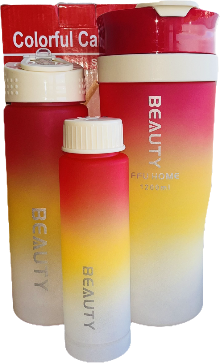 Triple beauty bottles