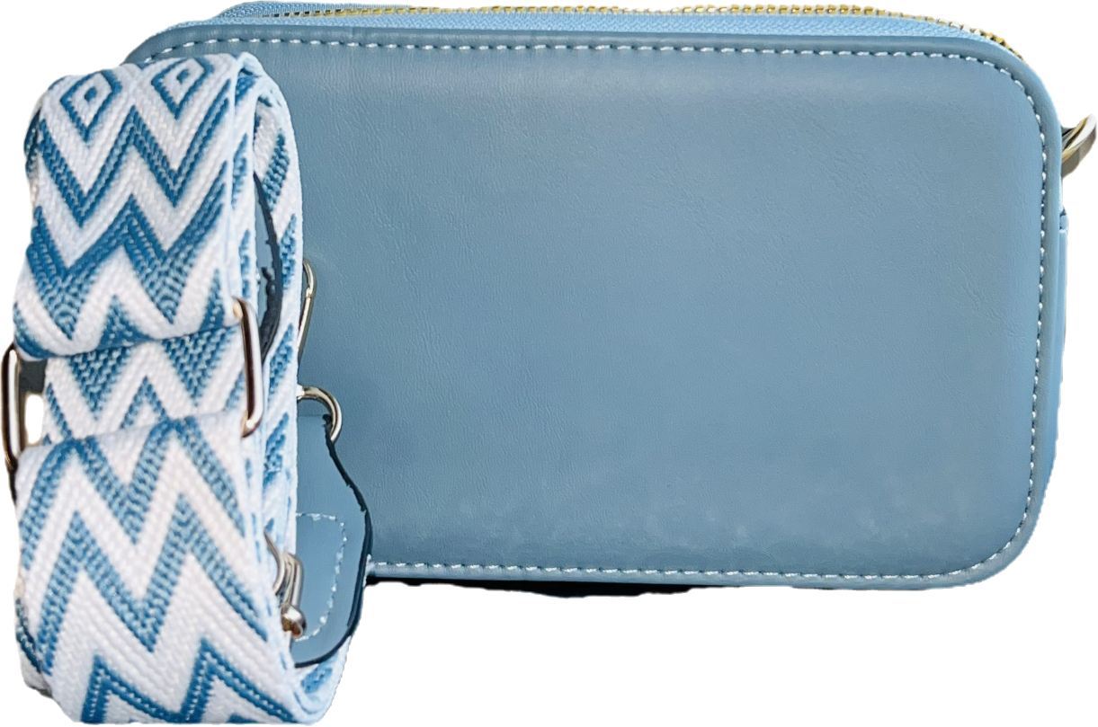 Steve Maden sky blue hand bag