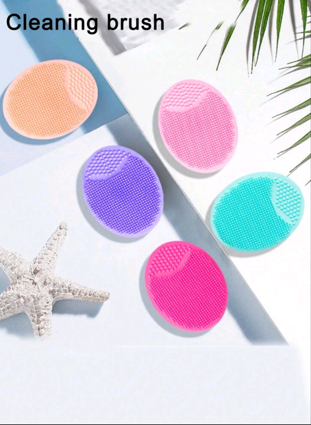2Pcs Face Cleaning Brush