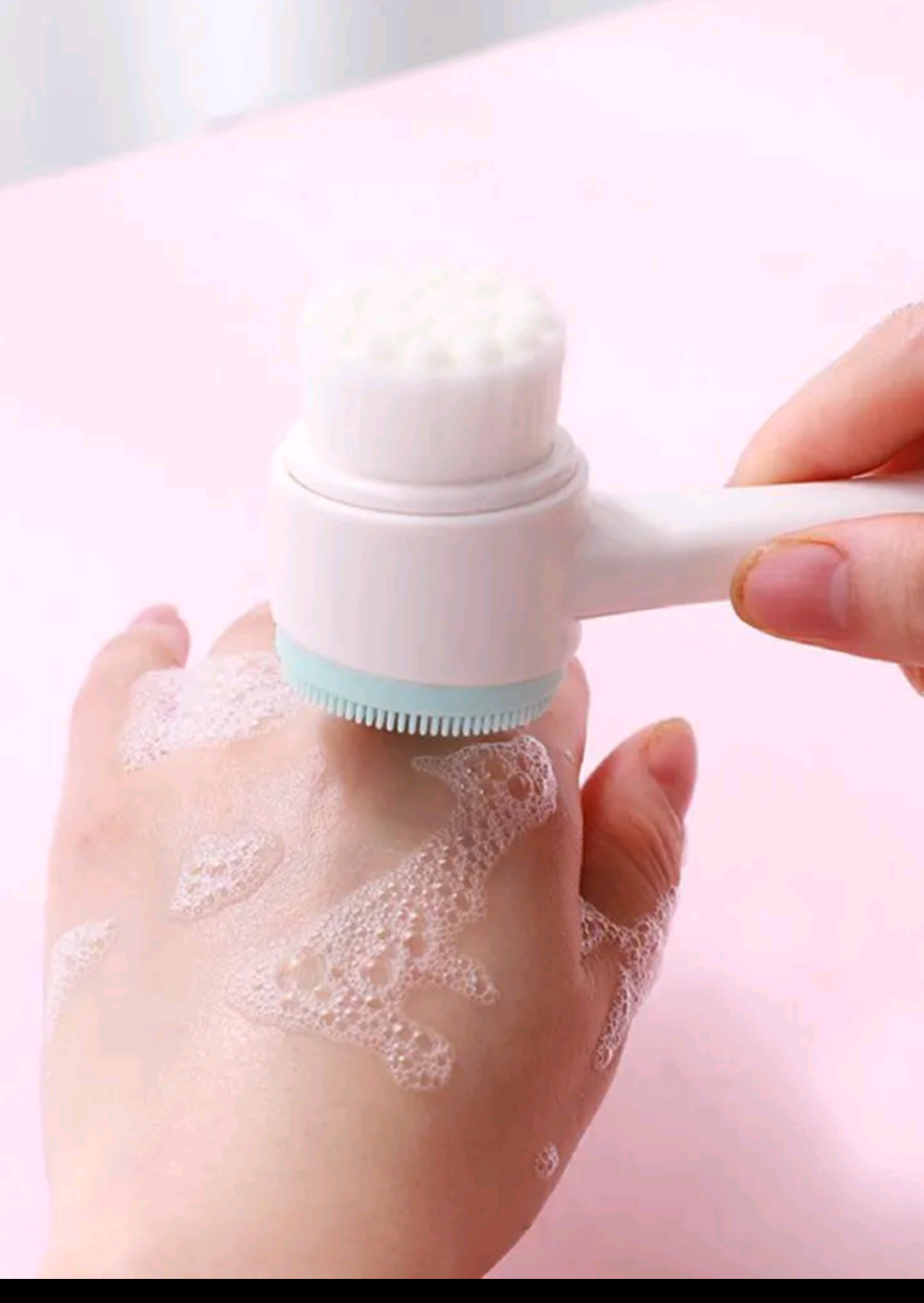 2 In 1 Face Cleansing Brush