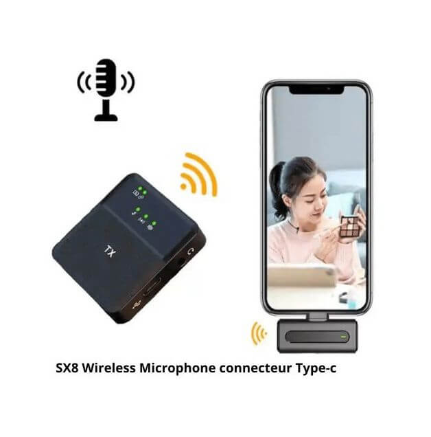 Wireless Microphone for Type-C Android