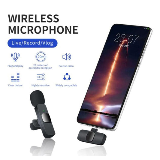 Wireless Rechargeable Microphone